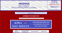 Desktop Screenshot of 4rodeos.com